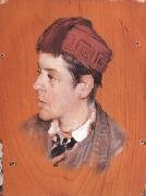 Alma-Tadema, Sir Lawrence, Portrait of Herbert Thompson (mk23)